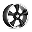 VN338201034702US Aluminum Black Wheel, 20 in. X 10 in., 5 x 4.75 Bolt Pattern