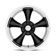 VN338201034702US Aluminum Black Wheel, 20 in. X 10 in., 5 x 4.75 Bolt Pattern