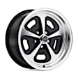 VN50157012500 Aluminum Gloss Black Wheel, 15 in. X 7 in., 5 x 4.5 in. Bolt Pattern