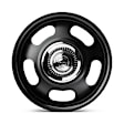 VN50678006700 Aluminum Satin Black Wheel, 17 in. X 8 in., 5 x 4.75 in. / 5 x 5 in. Bolt Pattern