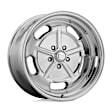 VN51177012100 Aluminum Polished Wheel, 17 in. X 7 in., 5 x 4.5 in. Bolt Pattern