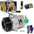 ACCAZ-00934 A/C Compressor, With Clutch
