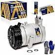ACCGM-00298 A/C Compressor, With Clutch, 1.4L, 4Cyl