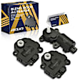 2011 Chevrolet Impala - Heater Blend Door Actuator, Set of 3