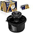 2003 GMC Sierra 2500 HD - Front Blower Motor, OHV, GAS, 4-Door, For Models Without Automatic Temperature Control And Without Custom Center Console, Fits Lock-in Style Blowers, Except Mounting Holes Style, Extended Cab Pickup