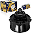 2004 Mazda 3 - Front Blower Motor, DOHC, GAS, 4-Door, Without Rear Vent, With Fan Cage, Hatchback