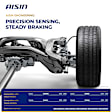 BST-02488 Front, Driver Side ABS Speed Sensor Sold Individually