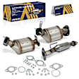 2012 Chevrolet Traverse - Front or Rear Catalytic Converter, 3.6L 6Cyl, Federal EPA Standard, 46-State Legal (Cannot ship to CA, CO, NY or ME), DOHC, GAS, 4-Door, Main, For Use on OBDII Vehicles 1996 and Newer, With Single Exhaust, Sport Utility