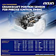 2014 Mazda 3 Sport - Crankshaft Position Sensor, DOHC, GAS, 4-Door, Hatchback, 2.0L 4Cyl