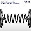 COSH-00497 Rear, Driver and Passenger Side Coil Springs, Set of 2