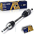 CVAAZ-00517 Front, Driver Side Axle Assembly - Sold Individually FWD, 2.4L, 4Cyl