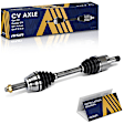 CVAAZ-01113 Front, Driver Side Axle Assembly - Sold Individually FWD, 1.6L, 4Cyl