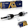 CVAAZ-01671 Front, Driver or Passenger Side Axle Assembly - Sold Individually 4WD