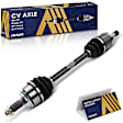 CVAH-00931 Sedan Front, Driver Side Axle Assembly - Sold Individually FWD, 1.5L, 4Cyl