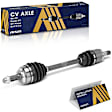 CVAH-00971 Front, Driver Side Axle Assembly - Sold Individually FWD
