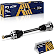 CVAH-01053 Convertible Rear, Driver Side Axle Assembly - Sold Individually RWD