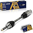 CVAM-01580 Sedan Front, Driver Side Axle Assembly - Sold Individually AWD, 2.0L, 4Cyl