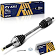 CVAN-01790 Front, Driver Side Axle Shaft, FWD, 3.5L, 6Cyl
