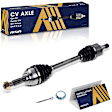 CVAN-01835 Front, Driver Side Axle Assembly - Sold Individually FWD, 1.6L, 4Cyl