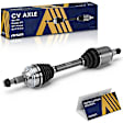 CVAT-01379 Sedan Front, Driver Side Axle Assembly - Sold Individually