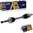 CVAT-02322 Front, Driver Side Axle Assembly - Sold Individually FWD, 1.8L, 4Cyl