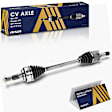 CVAT-02354 Sport Utility Rear, Driver Side Axle Assembly - Sold Individually 4WD
