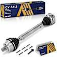 CVAVG-02579 Front, Driver Side Axle Assembly - Sold Individually
