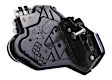 DLT-133 Rear, Passenger Side Door Lock Actuator