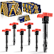 ESCAZ-00070 Ignition Coil, Set of 6