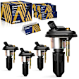ESCAZ-00125 Ignition Coil, Set of 4