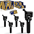 ESCAZ-00129 Ignition Coil, Set of 5