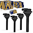 ESCAZ-00167 Ignition Coil, Set of 4