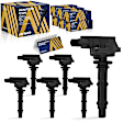 ESCAZ-00233 Ignition Coil, Set of 6