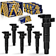 ESCAZ-00366 Ignition Coil, Set of 6
