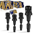 ESCAZ-00377 Ignition Coil, Set of 4, 1.6L, 4Cyl