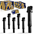 ESCAZ-00381 Ignition Coil, Set of 6