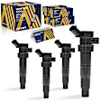ESCAZ-00383 Ignition Coil, Set of 4