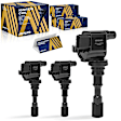 ESCAZ-00392 Ignition Coil, Set of 3, 3.5L, 6Cyl