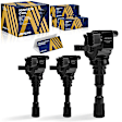 ESCAZ-00402 Ignition Coil, Set of 3, 3.5L, 6Cyl