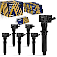 ESCAZ-00442 Ignition Coil, Set of 6, 3.0L, 6Cyl