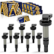 ESCAZ-00446 Ignition Coil, Set of 8