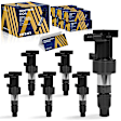 ESCAZ-00448 Ignition Coil, Set of 6