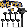 ESCAZ-00453 Ignition Coil, Set of 8, 4.0L, 8Cyl