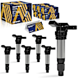 ESCAZ-00473 Ignition Coil, Set of 6