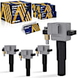 ESCAZ-00635 Ignition Coil, Set of 4, 2.0L, 4Cyl