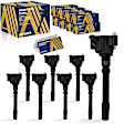 ESCBM-00751 Ignition Coil, Set of 8, 4.4L, 8Cyl