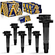 ESCFD-00287 Ignition Coil, Set of 6