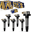 ESCFD-00318 Ignition Coil, Set of 6, 3.5L, 6Cyl