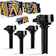 ESCGM-00149 Ignition Coil, Set of 4, 2.0L, 4Cyl