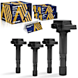 ESCH-00005 Ignition Coil, Set of 4, 1.7L, 4Cyl